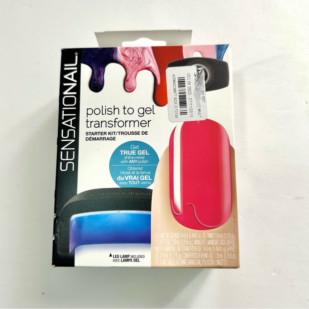 Sensational Polish to Gel Transformer - Starter Kit With Gel Lamp Included